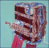 Torte mit Speisekugeln und Speiseblau, 1967 &copy; Attersee